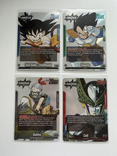 Lotto carte dragon ball - lotto,
