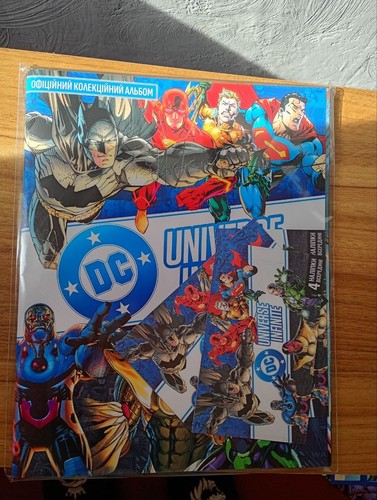 Album adesivi universe - adesivi, dc