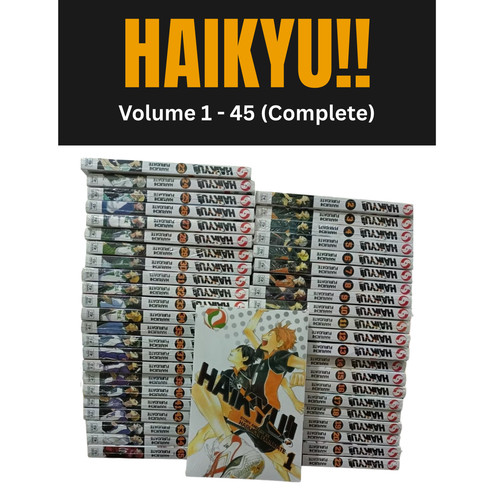 Haikyuu manga vol - vol, 1-45