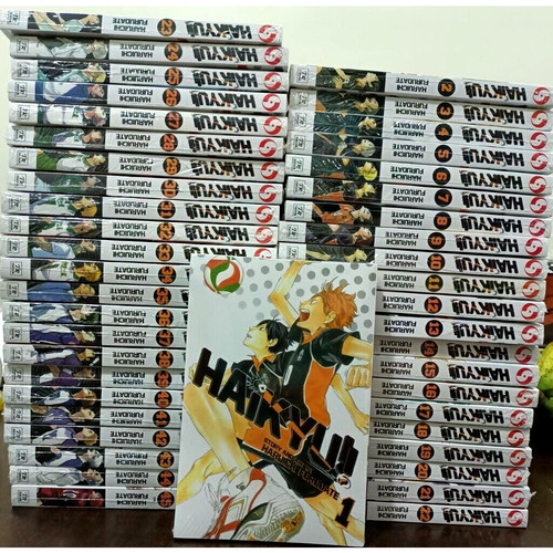 Haikyuu set manga vol - haikyuu,