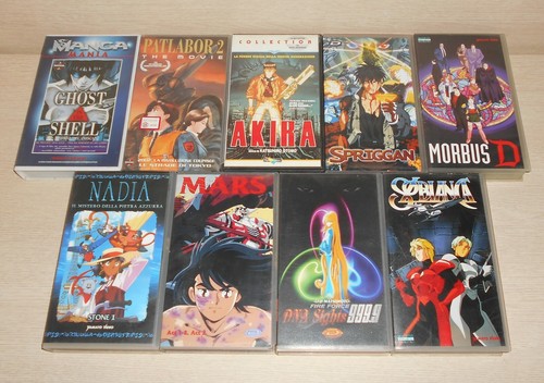 Lotto stock vhs anime manga - stock,