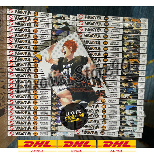 Haikyuu manga vol 1 - vol, 1-45
