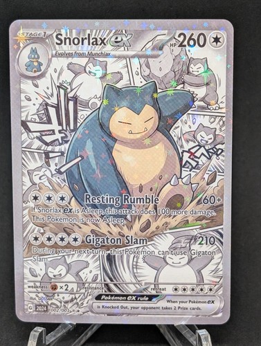 Manga snorlax card fan - snorlax,